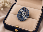 Royal Blue Statement Cocktail Ring