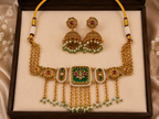 Royal Green & Gold Necklace Set