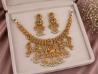 Royal Kundan-Inspired Gold Necklace Set