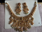 Royal Kundan-Inspired Gold Necklace Set