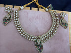 Multicolour Kundan-Style Artificial Necklace Set